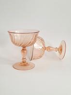 Izgs Luminarc Rosaline swirl France gekleurd glas, Antiek en Kunst, Antiek | Glas en Kristal, Ophalen of Verzenden