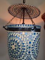 Marakkesh lamp brocante mozaik veranda hanglamp, Ophalen of Verzenden