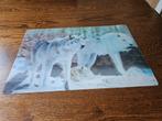 Mooie 3D Placemat "Wolven", Ophalen of Verzenden, Zo goed als nieuw