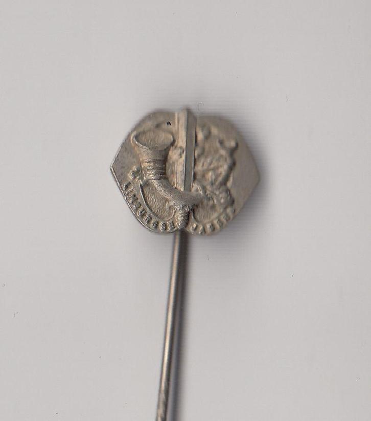 Regiment Limburgse Jagers Infanterie embleem logo speldje, Verzamelen, Militaria | Algemeen, Landmacht, Embleem of Badge, Nederland