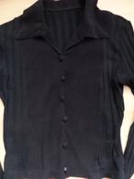 Apart zwart strechshirt maat 36 met blinde knopenrij, Kleding | Dames, T-shirts, Ophalen of Verzenden, Lange mouw, Zo goed als nieuw