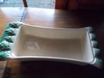 Grote Franse aspergeschaal 44,5 cm lang.Modele depose., Antiek en Kunst, Ophalen of Verzenden