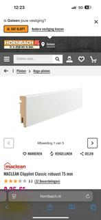 Hornbach wit plinten, Ophalen of Verzenden, Zo goed als nieuw, Mdf, 200 tot 250 cm