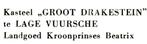 976029	Lage Vuursche	1963 Kasteel	Groot Drakestein	Gelopen m, Verzamelen, Ansichtkaarten | Nederland, Ophalen of Verzenden, 1960 tot 1980