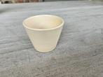 Bloempotje, Tuin en Terras, Bloempotten, Overige materialen, Rond, Ophalen of Verzenden, Zo goed als nieuw