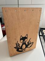 Houten Cajon voor Kinderen, Muziek en Instrumenten, Ophalen of Verzenden, Gebruikt, Trommel