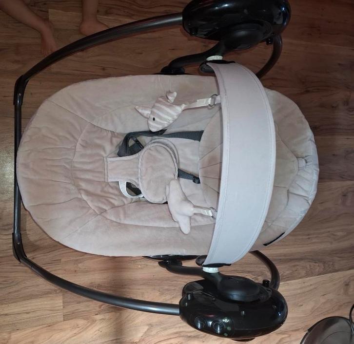 X Adventure Baby Swing - Velvet Nougat Schommelstoel, Kinderen en Baby's, Wipstoeltjes, Zo goed als nieuw, Schommelstoel, Overige merken
