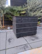 Houten bloembak, Tuin en Terras, Ophalen, Nieuw, Vierkant, Hout