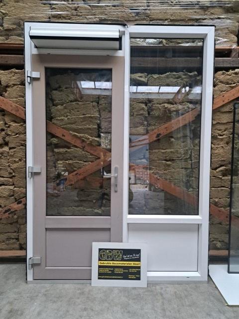 kunststof achterdeur 176x246 cm, hr++ glas, buitendeur, pui, Doe-het-zelf en Verbouw, IJzerwaren en Bevestigingsmiddelen, Gebruikt