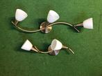 Plafondlamp met spots, twee stuks, Huis en Inrichting, Lampen | Plafondlampen, Ophalen of Verzenden, Gebruikt