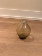 Bruine Smoke Vaas 'Lesse', Overige kleuren, Ophalen of Verzenden, Minder dan 50 cm, Glas