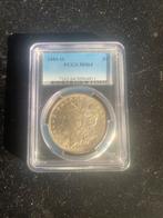 1885-O MORGAN DOLLAR MS64, Zilver, Ophalen of Verzenden, Losse munt, Noord-Amerika