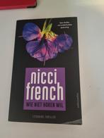 Nicci French - Wie niet horen wil - special DPG Media, Nicci French, Ophalen of Verzenden, Zo goed als nieuw, Nederland