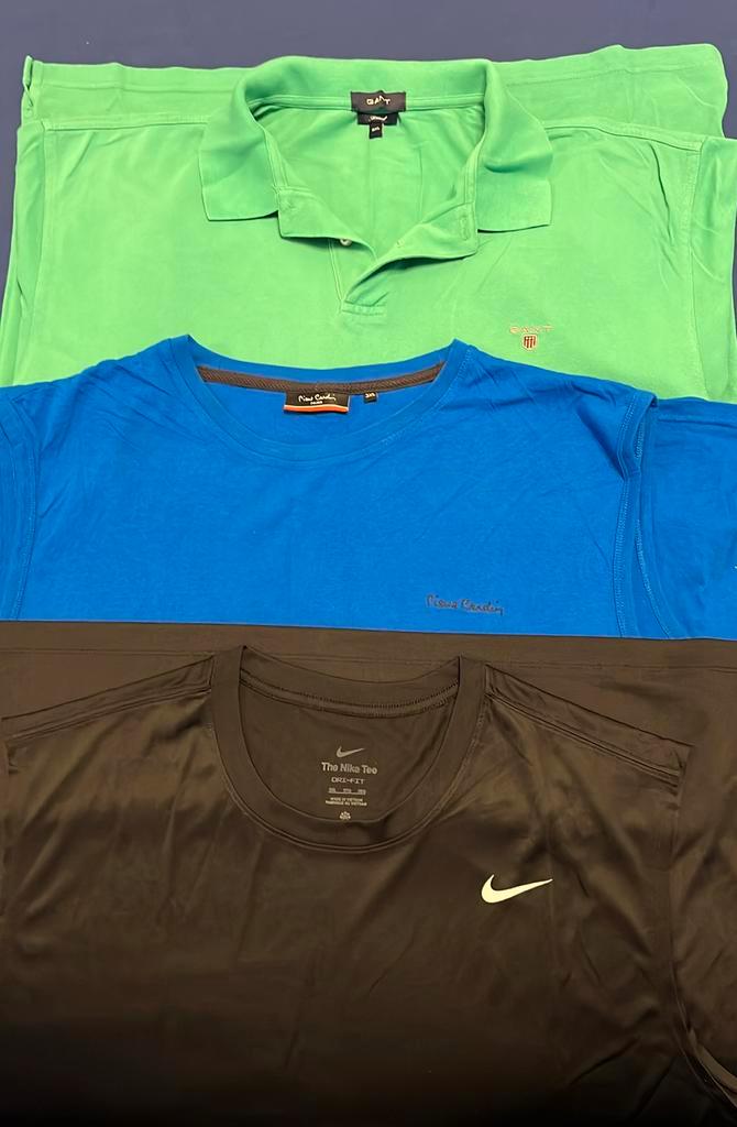 Heren: polo & sportshirt 3xl €5,- p/st, Kleding | Heren, Grote Maten, Gedragen, Shirt, Blauw, Ophalen