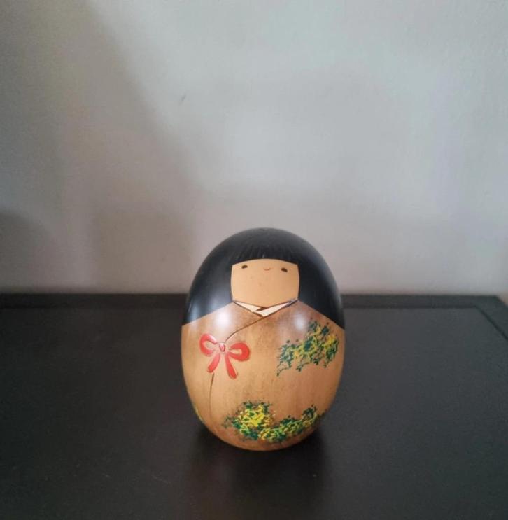 Mooie "Haru" (Lente) Usaburo Kokeshi, Antiek en Kunst, Kunst | Niet-Westerse kunst, Verzenden