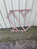 Oude ijzeren weidesleep, Ophalen