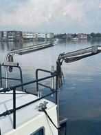 2 Davits draaibaar 3 katrollen rvs bieden, Watersport en Boten, Ophalen, Gebruikt, Ankeren en Afmeren, Motorboot