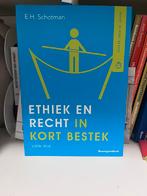Edward Schotman - Ethiek en recht in kort bestek, Verzenden, Zo goed als nieuw, Edward Schotman