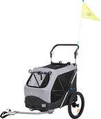 TRIXIE opvouwbare hondenfietskar grijs M: 90 x 63 x 95 cm, Dieren en Toebehoren, Ophalen, Nieuw