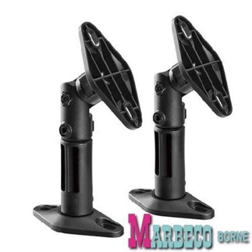 Luidspreker beugels, Speakerbeugel set, 2 stuks, Black, Audio, Tv en Foto, Luidsprekers, Nieuw, Overige typen, Overige merken