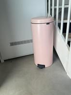 Brabantia prullenbak met pedaal kleur rose, Ophalen, Gebruikt, Metaal, 75 cm of meer