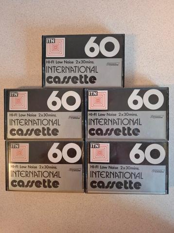 ITN International Cassette 60 - 5 stuks beschikbaar voor biedingen