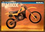 Brochure / folder - Suzuki crossmotor (~1980/85)., Ophalen of Verzenden, Zo goed als nieuw, Motoren