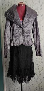 A.R.T. Lila , Metallic Feestelijk Blouse/Jasje maat L/10, Maat 38/40 (M), A.R.T. ( Ateliers Rare To, Paars, Ophalen of Verzenden
