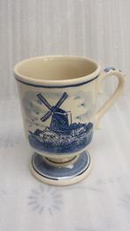 Delfts Blauwe BEKER met MOLEN <> Souvenir HOLLAND, Nieuw, Keramiek, Nieuw, Ophalen of Verzenden, Overige stijlen