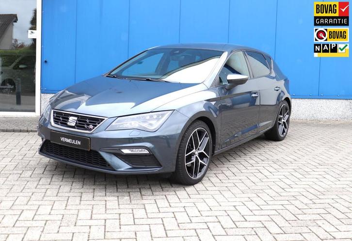 Seat Leon FR Business Intense DSG Automaat | 2019 | Donkergr, Auto's, Seat, Bedrijf, Te koop, Leon, ABS, Adaptive Cruise Control