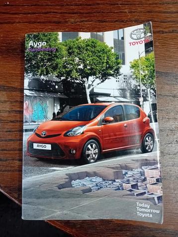 Handleiding instructieboekje voor een Toyota Aygo  beschikbaar voor biedingen