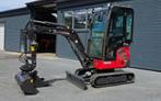 Rhinoceros XN22B 2030kg 3cil Kubota diesel minigraver Cabine, Zakelijke goederen, Machines en Bouw | Kranen en Graafmachines, Ophalen