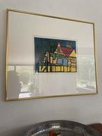 Derk Wessels - Huis in Bath - Lino #1/40, Antiek en Kunst, Ophalen