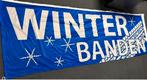 Grote vlag banner winterbanden, Ophalen of Verzenden, Zo goed als nieuw
