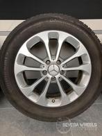 17'' originele Mercedes GLA W156 velgen + winterbanden 5x112, 215 mm, 17 inch, Banden en Velgen, Gebruikt