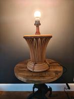 Vintage  Bamboe rotan Italiaans design lampenvoet, Ophalen of Verzenden, Zo goed als nieuw, Minder dan 50 cm