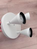 IKEA NAVLINGE Plafondspot 3 Spots + LED Lampen, Metaal of Aluminium, Ophalen of Verzenden, Zo goed als nieuw, Led
