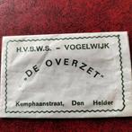 H.V.B.W.S. - Vogelwijk "De Overzet" Den Helder, Ophalen of Verzenden