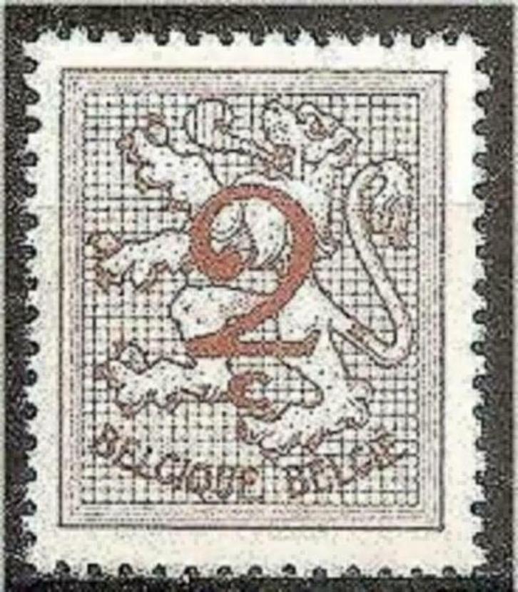 Belgie 1957 - Yvert/OBP 1026A - Cijfer op heraldieke le (PF), Postzegels en Munten, Postzegels | Europa | België, Postfris, Verzenden