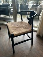 6 Comfortabele Design Eetkamerstoelen €50 per stuk, Huis en Inrichting, Stoelen, Ophalen, Japandi, Zwart, Zo goed als nieuw