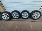 Volvo V60 Hera velgen 16 inch met 205/60/R16 winterbanden, Ophalen, Gebruikt, 16 inch, Banden en Velgen