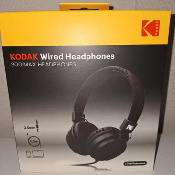 Kodak 300 MAX Wired Hoofdtelefoon - Nieuw! beschikbaar voor biedingen