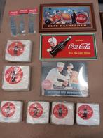 Vintage Coca Cola Collectie, Verzamelen, Verzenden, Gebruikt, Reclamebord