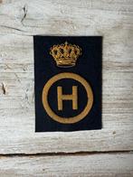 Marine Embleem Hofmeester Kroon, Verzenden, Marine, Nederland, Embleem of Badge