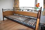 meisjesbed compl. met lattenbodem tegen elk fatsoenlijk bod, Ophalen, Overige materialen, Gebruikt, 90 cm