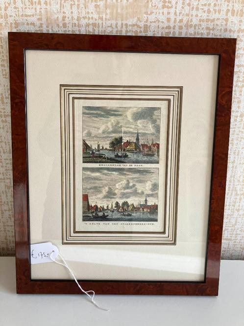 Kopergravure West-Knollendam NIEUW, Antiek en Kunst, Kunst | Etsen en Gravures, Ophalen of Verzenden