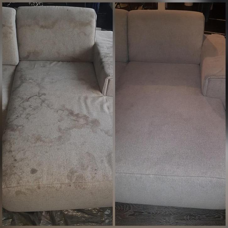 Rechtebankreiniging, Huis en Inrichting, Banken | Bankstellen, Nieuw, Rechte bank, Leer, Stof, Overige materialen, Ophalen of Verzenden