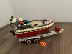 Playmobil Brandweerboot met Trailer 4823, Ophalen of Verzenden, Zo goed als nieuw, Jongen of Meisje