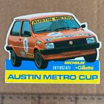 sticker austin metro cup, Verzenden, Zo goed als nieuw