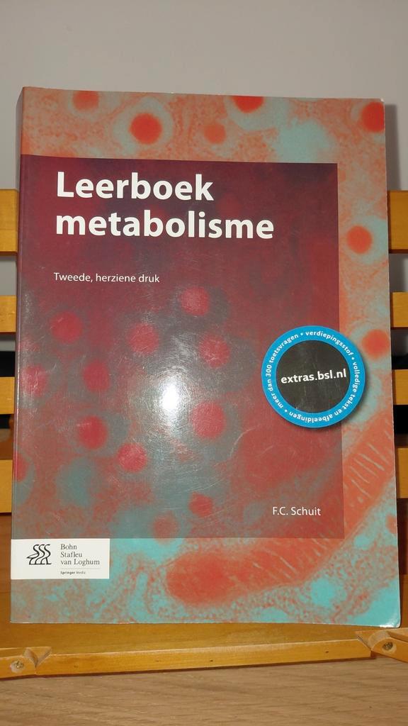 F.C. Schuit - Leerboek metabolisme, Boeken, Wetenschap, Zo goed als nieuw, Natuurwetenschap, Ophalen of Verzenden